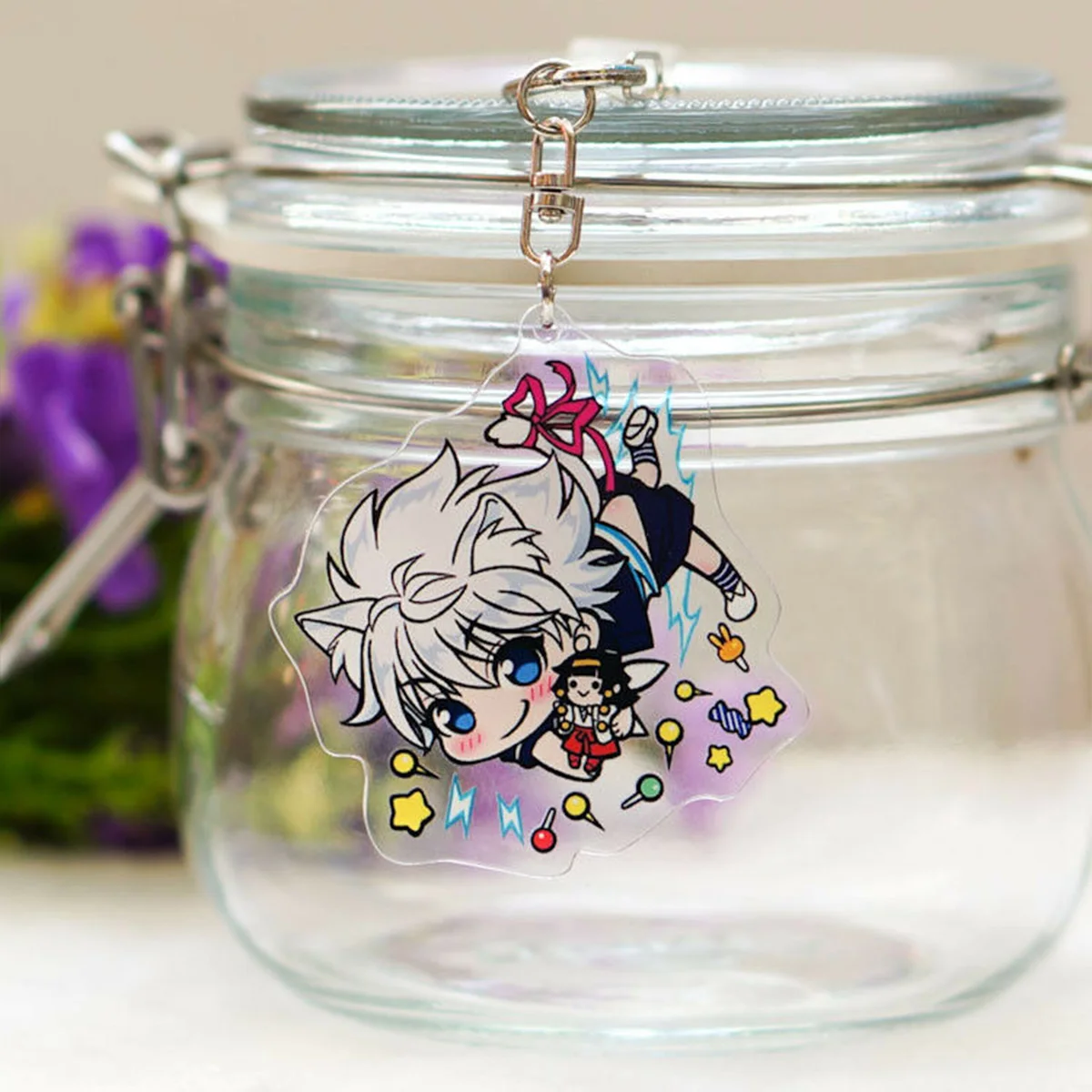 Аниме Охотник х брелок ремешок Killua Irumi Hisoka забавные Висячие | Тематическая одежда