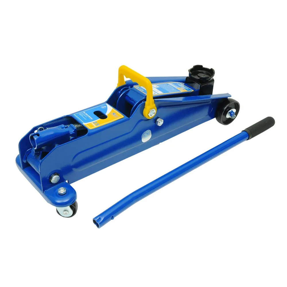 Домкрат подкатной KRAFT KT 820003 (Грузоподъемность 2.5 т высота подхвата 13.5 см подъема