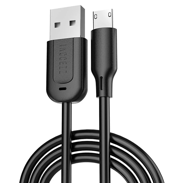 Черный ACCEZZ USB кабель Micro USB Android для Xiaomi Redmi huawei кабель для зарядки и передачи данных для samsung S6 S7 Edge кабели для зарядки телефона - Цвет: Черный