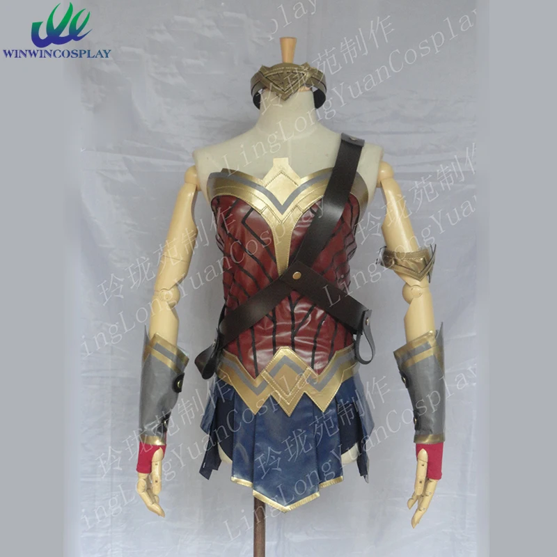 Костюм для косплея DC Comics с Бэтменом Суперменом чудо женщиной принцессой Дианой
