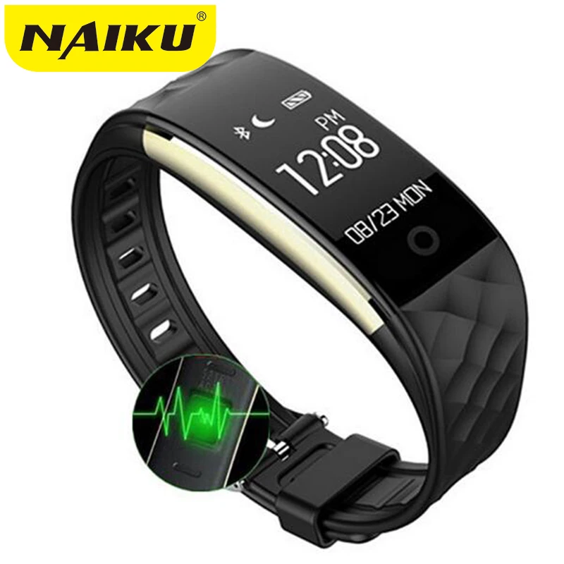 NAIKU S2 спортивный смарт-браслет Браслет-измеритель пульса IP67 Водонепроницаемый