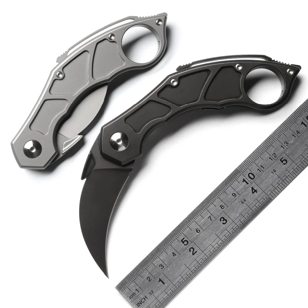 Складной нож MAGIC QM Claw M390 титановый karambit охотничий карманный инструменты для