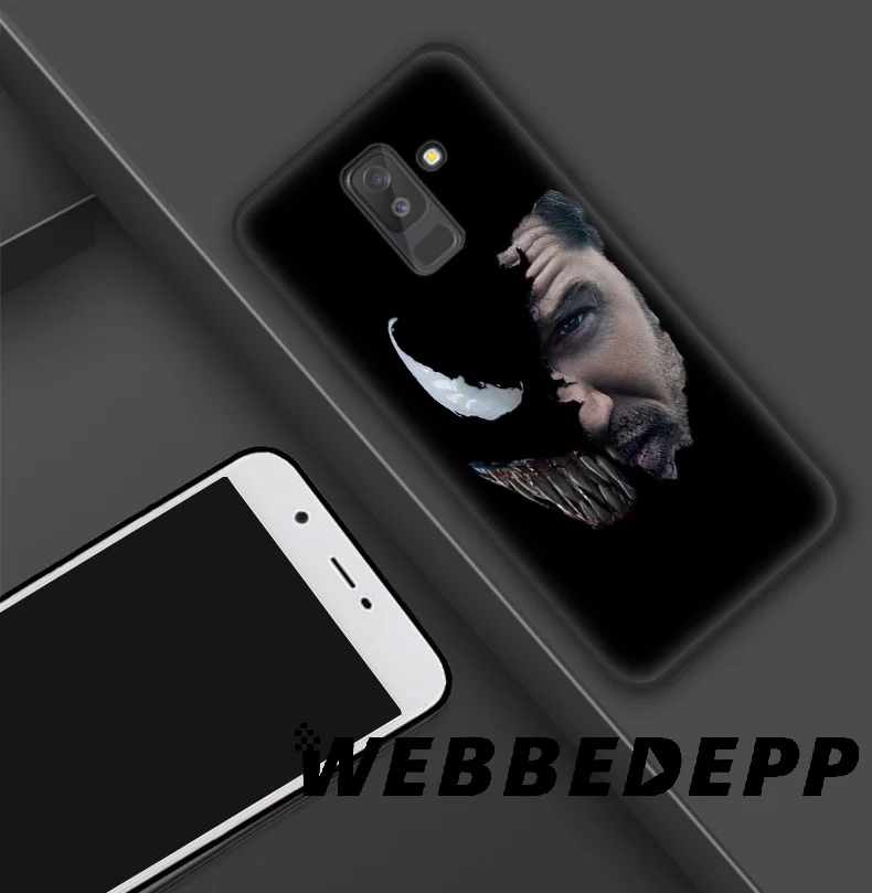 WEBBEDEPP Venom Мягкий ТПУ силиконовый чехол для Samsung Galaxy S10 S10e S9 S8 Plus S7 S6 Edge & J6 |