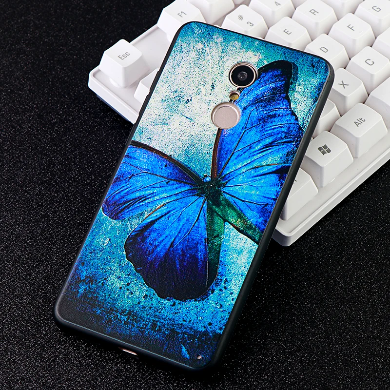 Чехол для мобильного телефона Xiaomi экологически чистый кремний чехол Redmi NOTE 4 Note 5