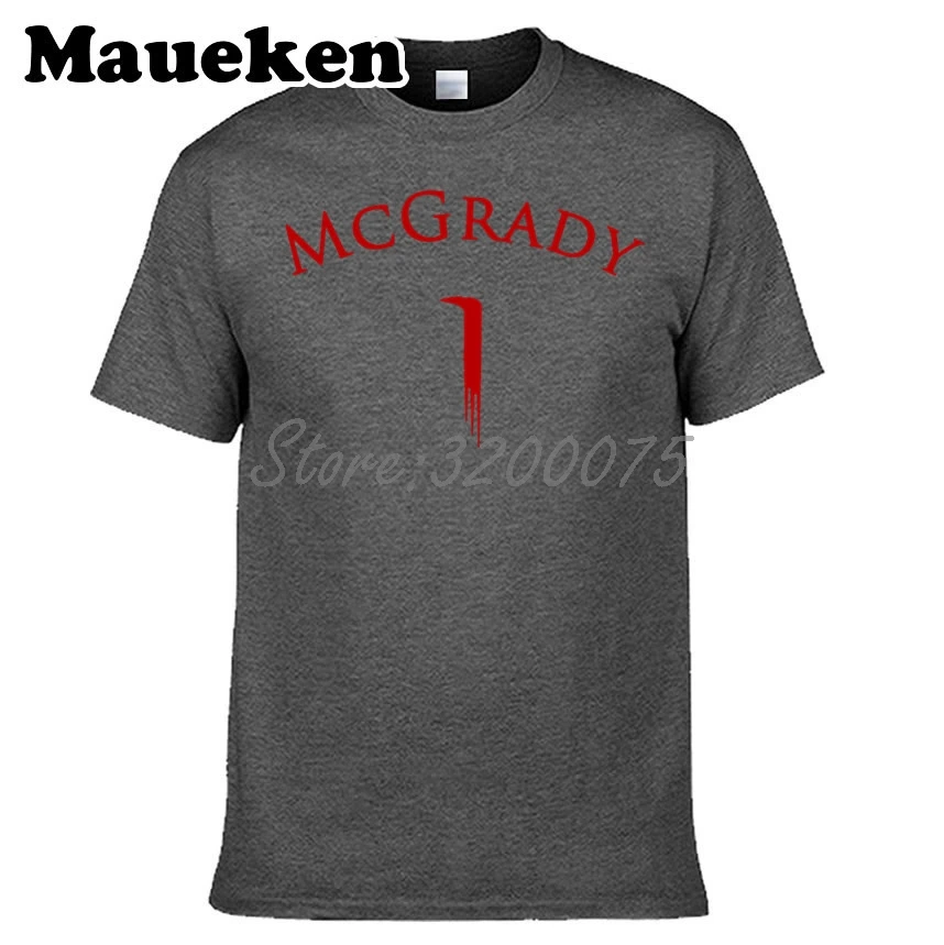 Мужская футболка trace McGrady #1 T Mac Legend Hall of Fame Leading Houston scorer для фанатов подарок W0521009|shirt