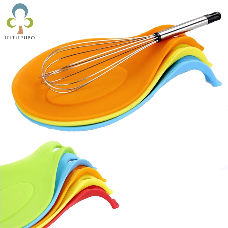 1 шт. силиконовый коврик для ложки термостойкий Коврик|Подставки под ложку и