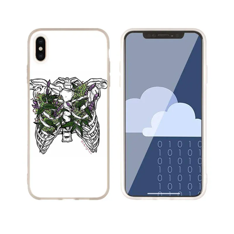 0hking 7 Силиконовый мягкий чехол для iPhone 11 Pro X XS Max XR для iPhone 5 5S SE 6S 6 4 4S 7 8 Plus искусство абстракционизма Высокая травка - Цвет: 0hking 7