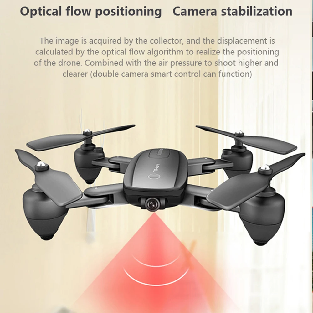 Дрон оптический поток hover складной фиксированный высокий HD аэрофотосъемка 1080 p wifi