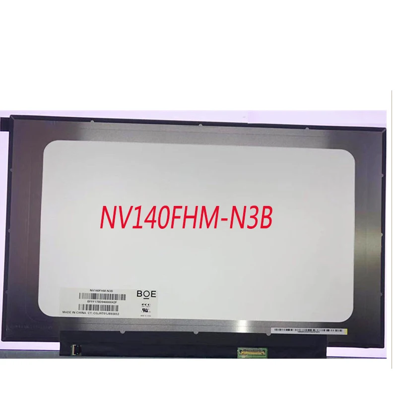 

14.0" FHD 1920X1080 30pin Glossy Replacement IPS Screen NV140FHM-N3B Fit NV140FHM-N4B N4K Display LCD Screen Matrix for Laptop