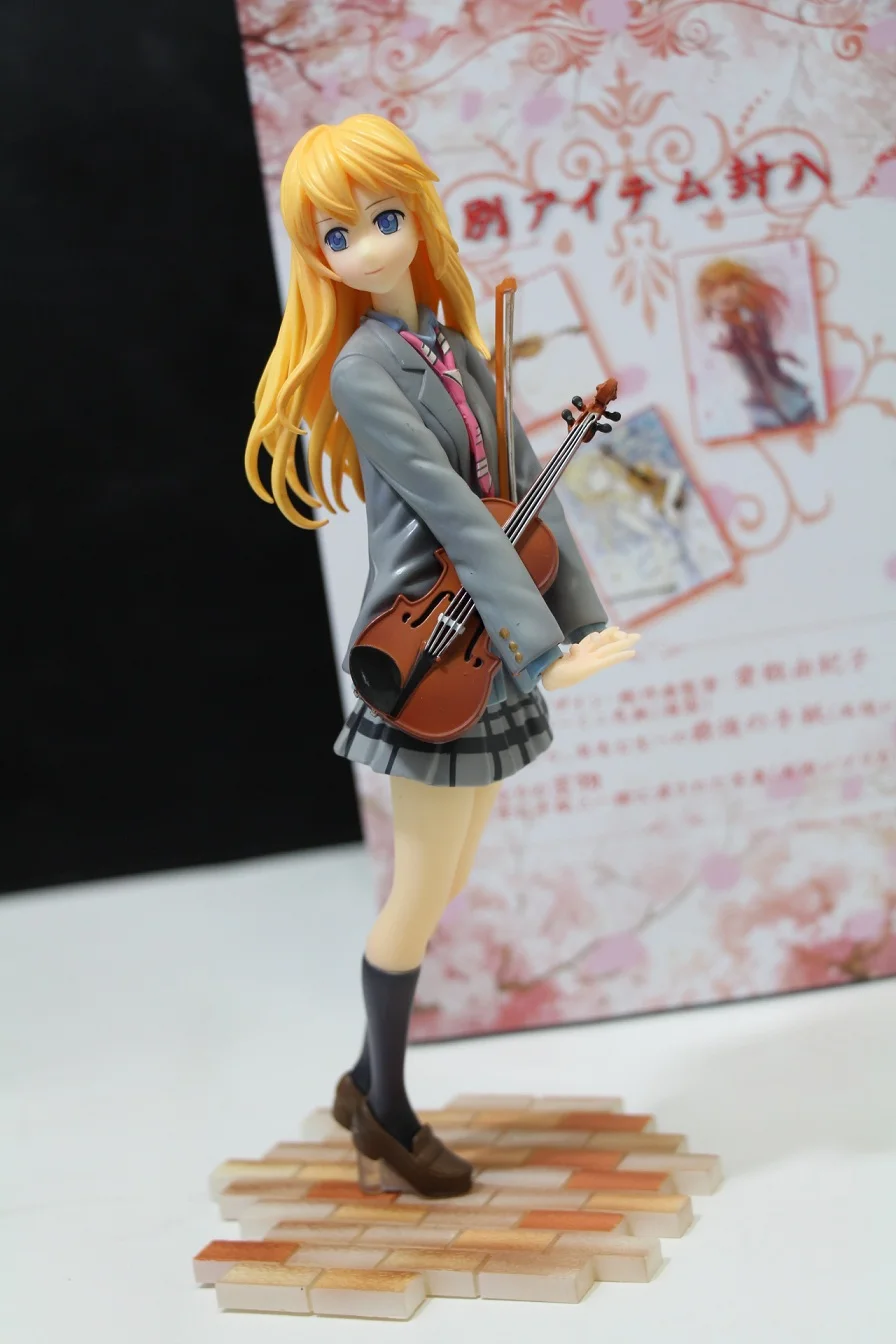 Новая скрипка Shigatsu wa Kimi без использования Miyazono Kaori игрушка комикс амин ваша ложь в