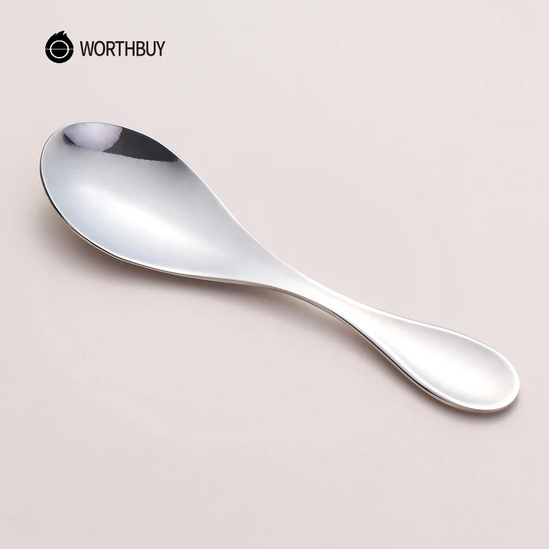 WORTHBUY китайская портативная ложка с сумкой 304 нержавеющая сталь столовая суповая