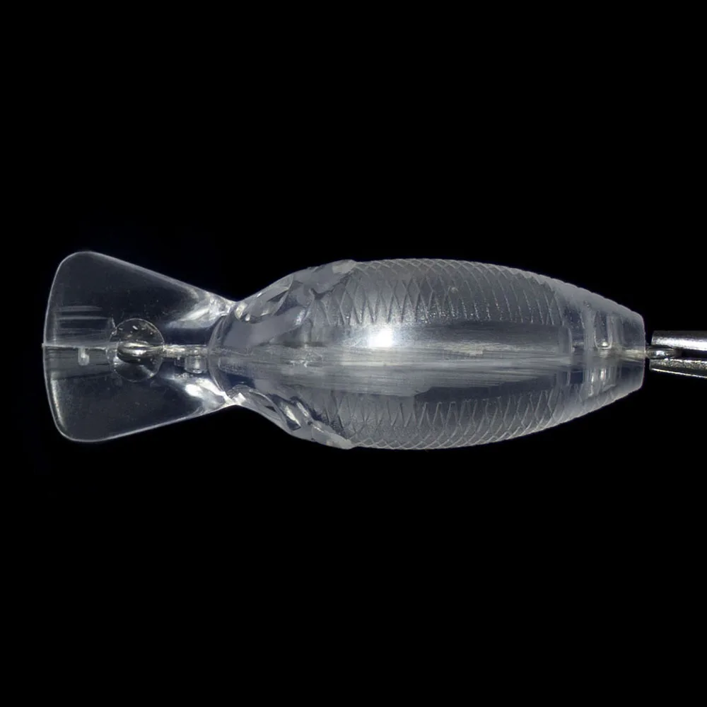 10 шт. пустые жесткие приманки Crankbait 37 мм неокрашенные рыболовные затычки воблеры