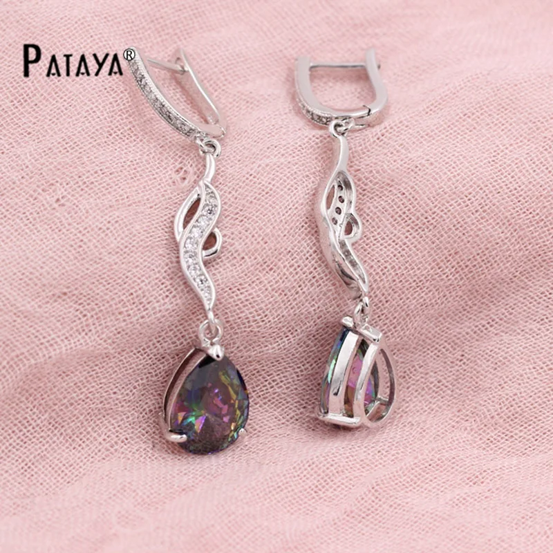 Набор украшений PATAYA в форме капли воды из кольца и серег|dubai jewelry sets|jewelry setsdrop sets |