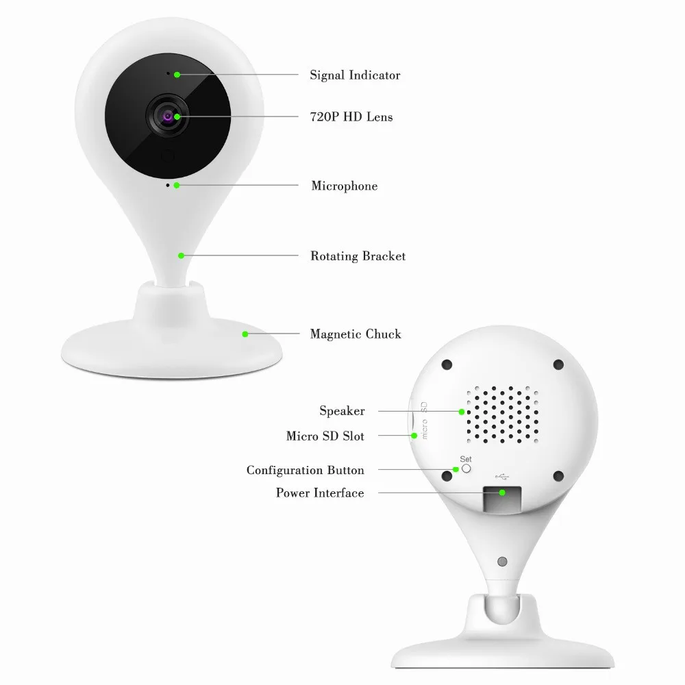 Интеллектуальная камера ip wifi беспроводной сетевой мобильный удаленный