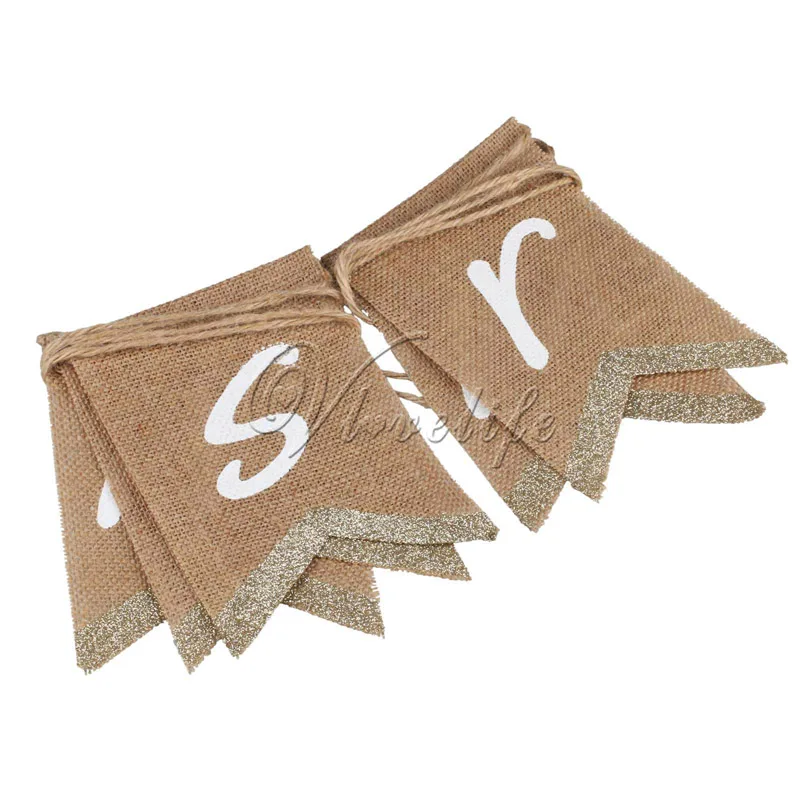 &quotMr mrs&quot Свадебный баннерный знак для стула серебристый блестящий порошок