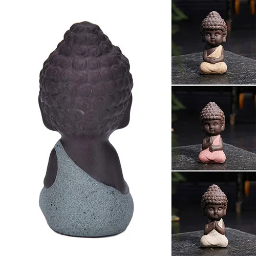 Миниатюрная статуя Будды статуэтка монаха татагата Индия Йога мандала чай