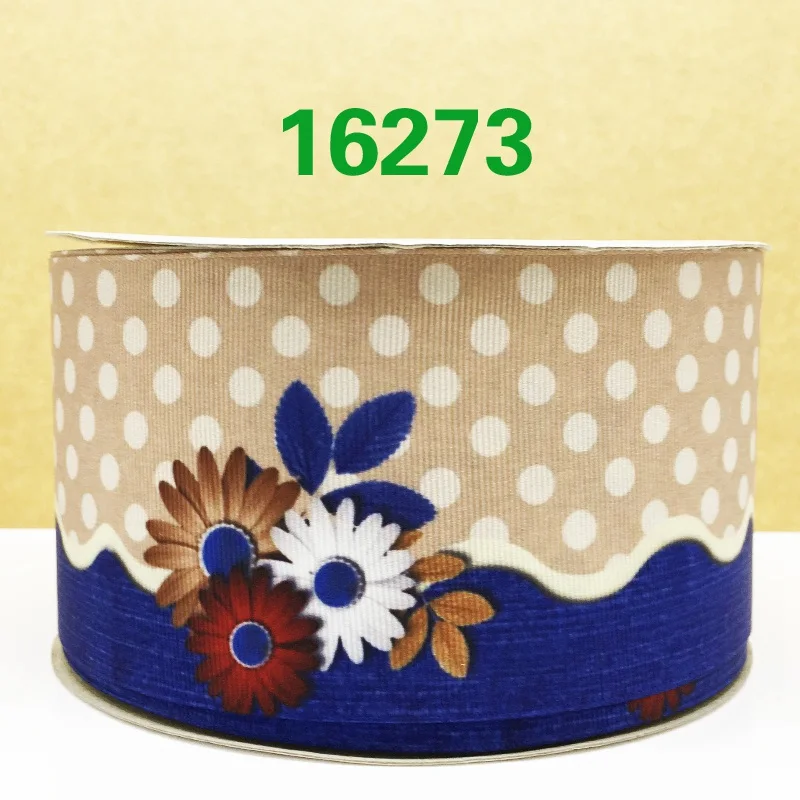 Бесплатная доставка 50 ярдов мультфильм печатных grosgrain ленты 16966 | Дом и сад