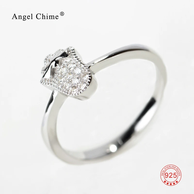 Женское кольцо с фианитом из серебра 925 пробы|cubic zirconia ring|fashion ringsring fashion |