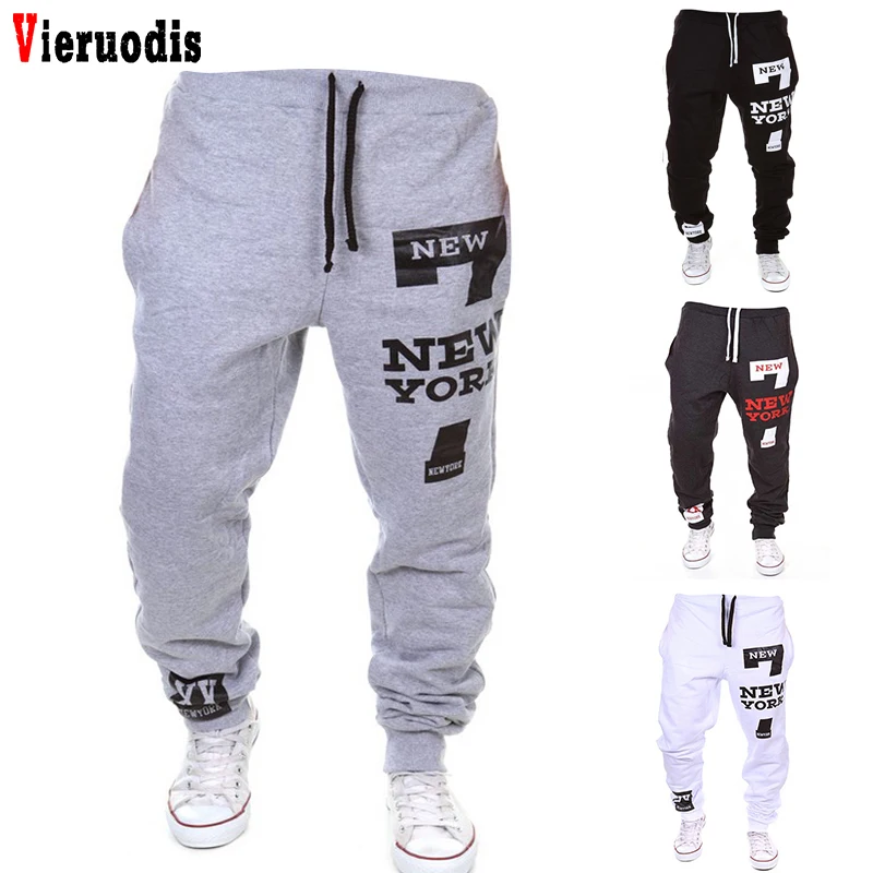 Модные женские брюки 2019 новые спортивные джоггеры мужские хлопковые