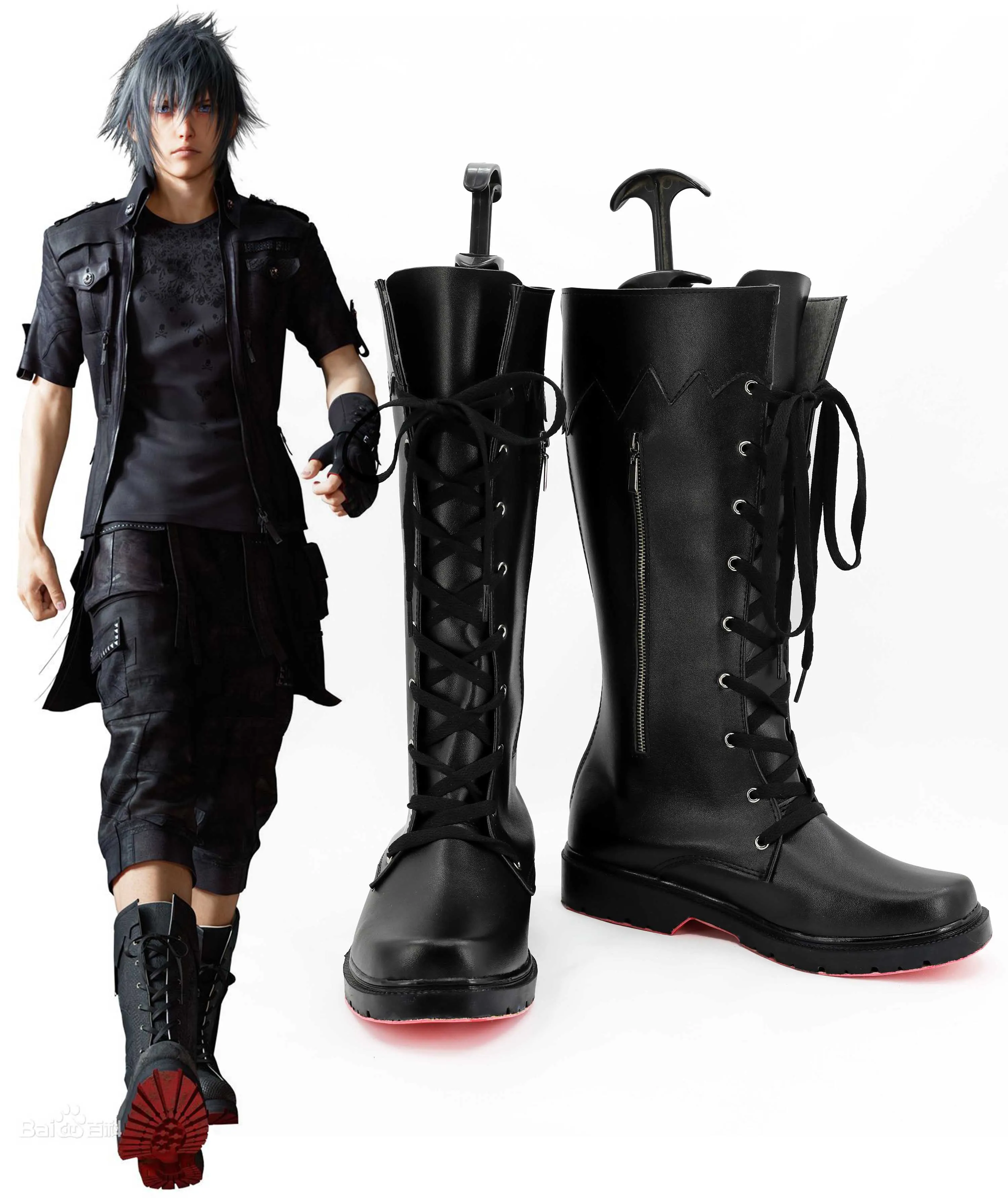 Final Fantasy XV Cosplay Noctis Lucis Caelum Shoes Boots Adult Men Halloween Party Costume Accessories | Тематическая одежда и