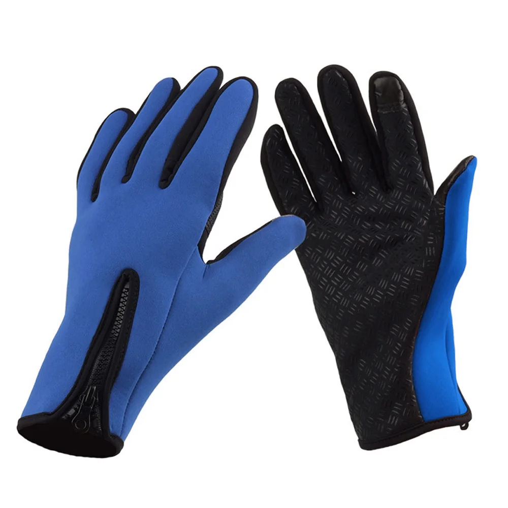 Перчатки ветрозащитные зимние для занятий спортом на открытом воздухе сноуборда
