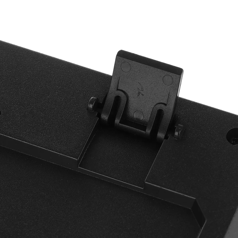 1 шт. большая черная с буквенным принтом желтая кнопка USB Проводная клавиатура для