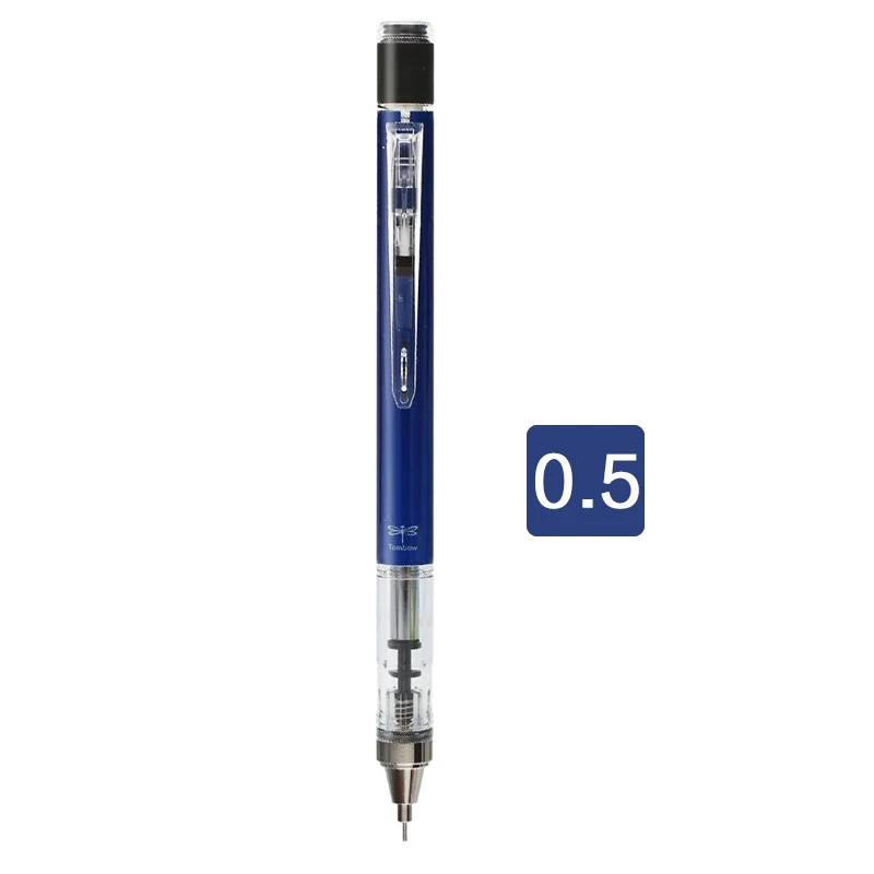 TOMBOW 0,3 0,5 мм графитовые автоматические механические карандаши ручной работы автоматический карандаш для рисования эскизов канцелярские принадлежности - Цвет: blue 0.5mm