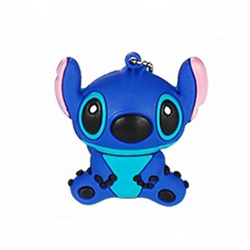 6 new USB flash drive 128gb cute animal cartoon USB 2.0 4GB 8GB pen drive 16GB 32GB 64GB creative Pendrive usb memory stick Stitch - Цвет: 6