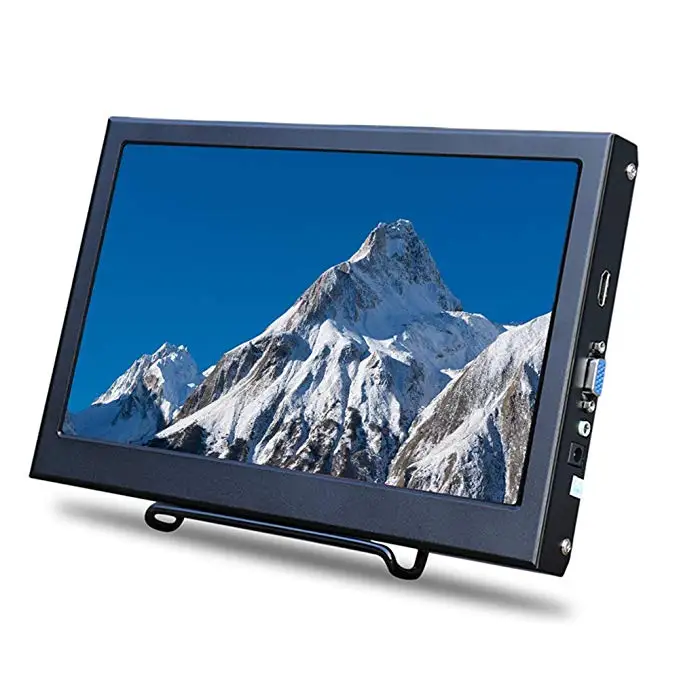 10.1 1280x800 11," портативный компьютерный монитор ips hdmi HD 1920*1080 10,1" широкоэкранный ЖК-дисплей для PS4 Xbox Windows 7 8 10 - Цвет: 10.1 1280x800
