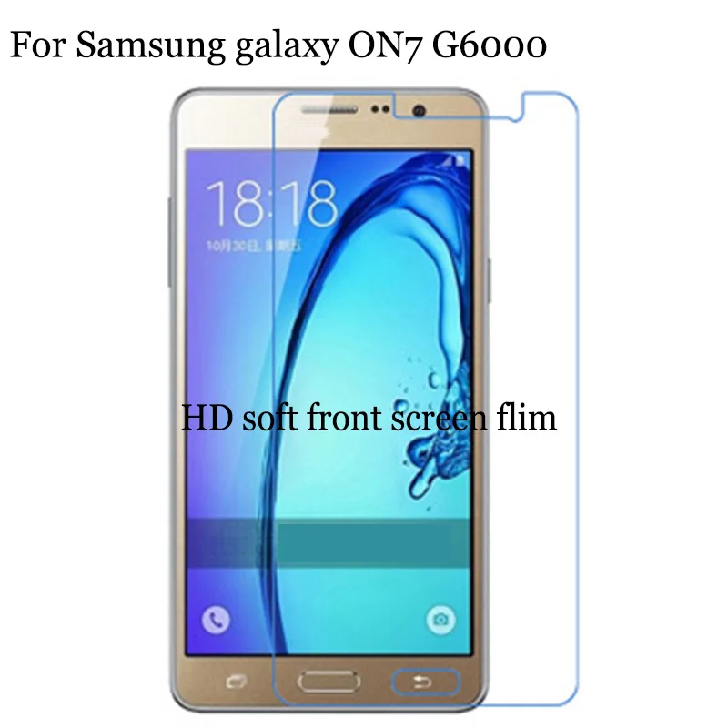 2 шт для Samsung Galaxy On7 Передняя flim Mega O7 Защитная пленка экрана On 7 G6000 G600 TPU мягкий экран