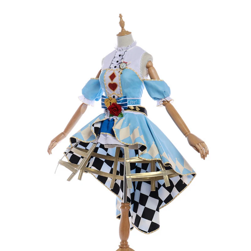 Аниме Love Live! Косплей Костюм Umi Sonoda невероятное Пробуждение косплей костюм платье