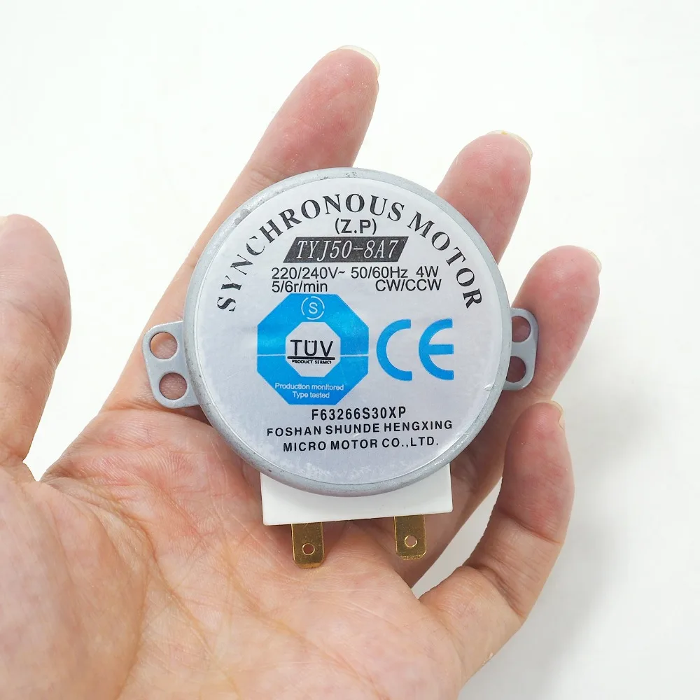TYJ50 8A7 AC 220 240 В 4 Вт микросинхронный двигатель для воздуходувки 50/60 Гц CW/CCW лоток