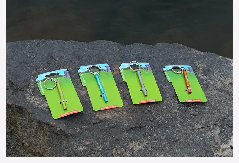 Naturehike 3 шт. высокий шаг свисток алюминиевый поход для кемпинга Открытый EDC инструмент аварийный брелок для выживания для пеших прогулок