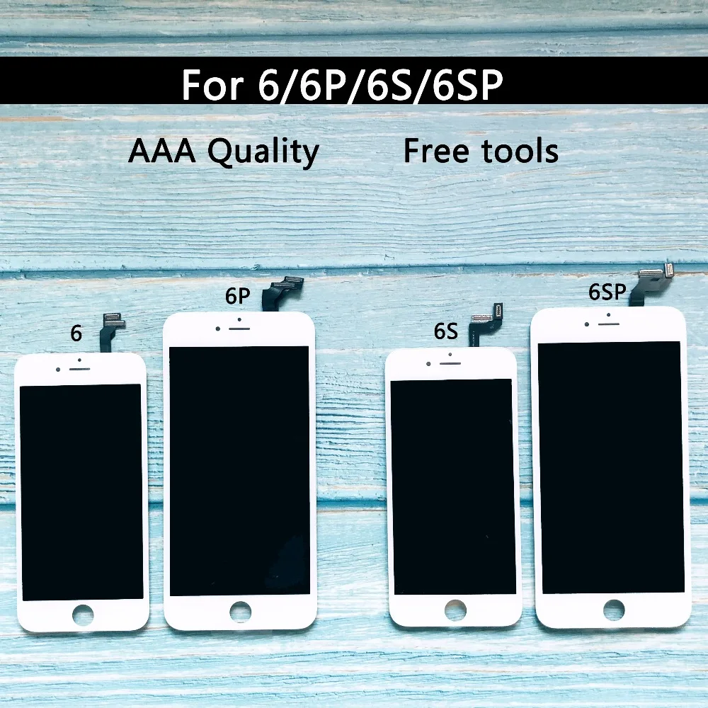 Замена для iphone 6 ЖК-экран дисплей сенсорный дигитайзер сборка для iphone 6s ЖК-дисплей AAA качество для iphone 6s plus