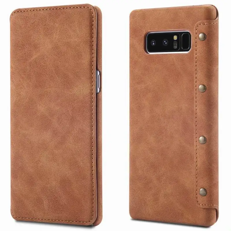Чехол с откидной крышкой для Samsung Galaxy S9 S 9 Plus Note 8 Роскошные тонкие чехлы бумажники