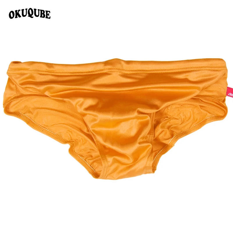

Men Swimsuit Solid Black Blue Gray Red White Yellow Swimwear ManTraingle Low Waist Beachwear Elastic Drawstring Swim Briefs Male