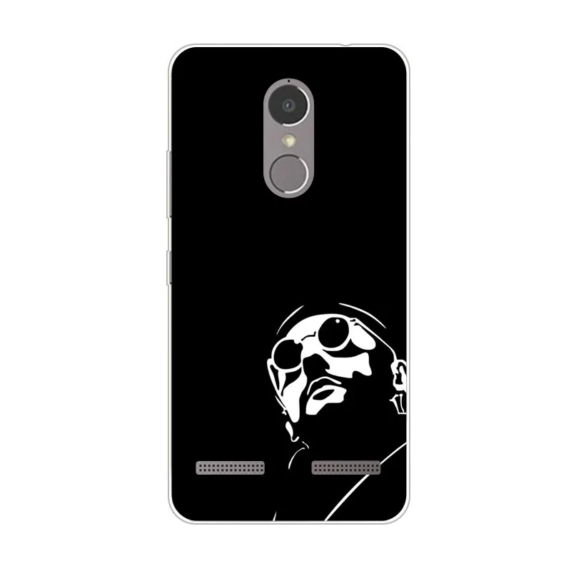 lenovo k6 power Case Silicon tiger cartoon Painting Soft TPU Back Cover for Phone protect Bags shell |