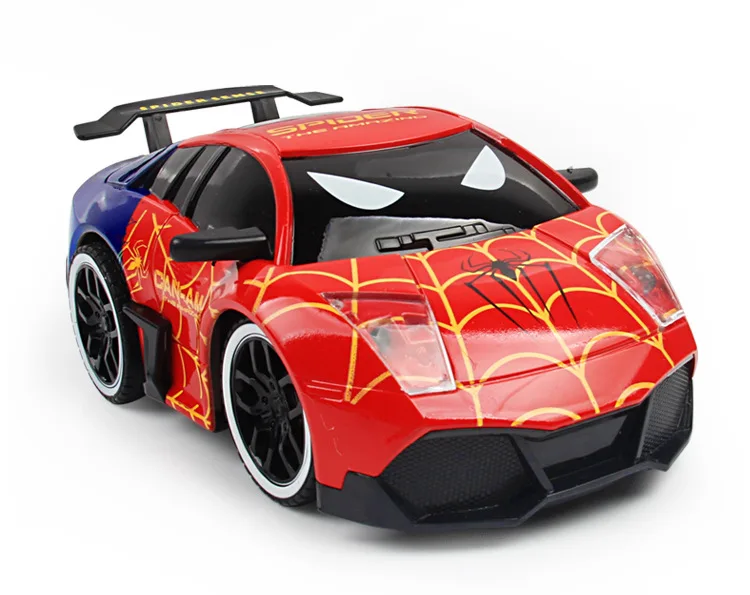 Мстители RC автомобиль Игрушечные лошадки для мальчиков Железный человек Капитан