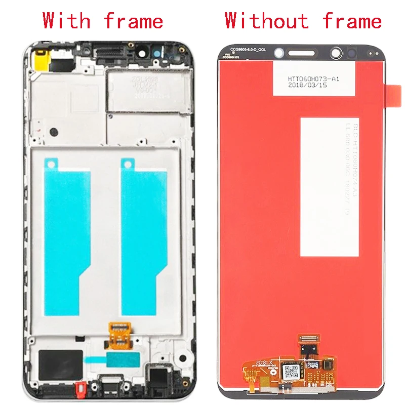 

For Huawei Enjoy 8 LCD Display With Touch Screen Digitizer Assembly Replacement For Honor 7c Mobile phone LCD+TP Complete 5.99"