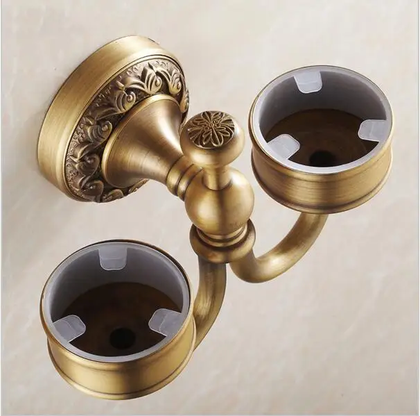 Латунный античный держатель для стакана хорошего качества держатели стаканов и