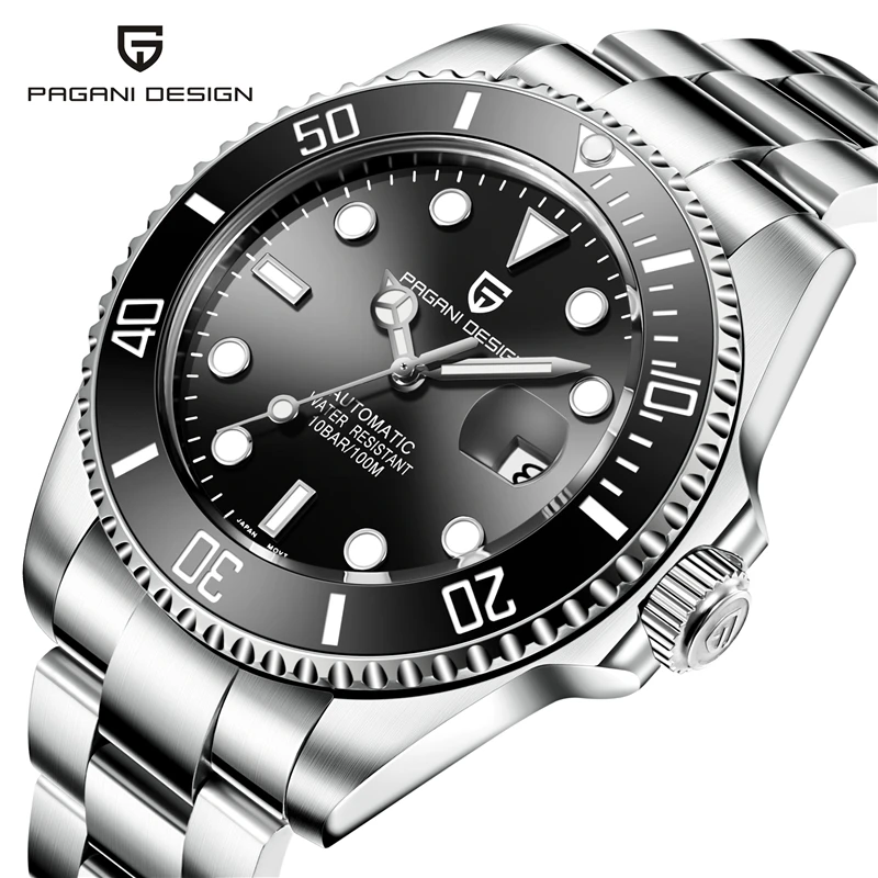 

Relogio Masculino Pagani Design Brand Men Military Watch Fashion Luxury Waterproof Mechanical Automatic Army Clock Reloj Hombre