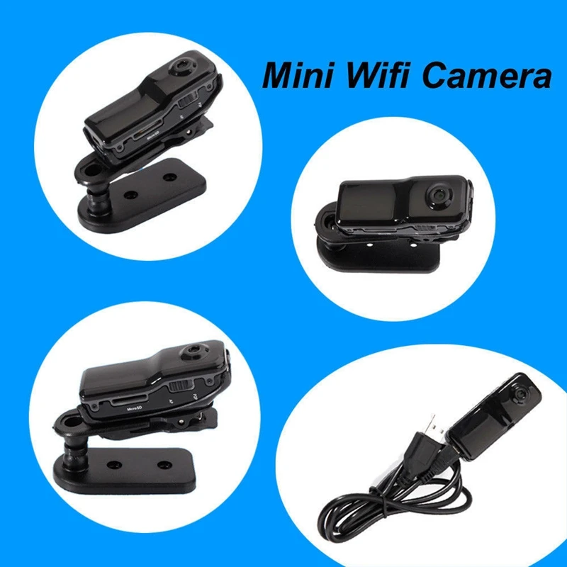Новая wifi мини камера P2P IP Цифровая микро беспроводная видеокамера DV DVR Поддержка 32