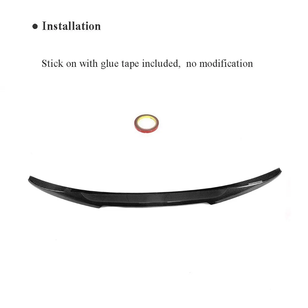 Задний спойлер багажника для BMW F30 F35 F80 316i 318i 320i 335i 340i Base Sedan M Sport M3 2014 - 2018 задний из