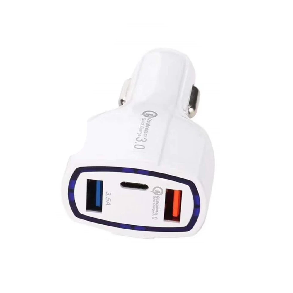 CHOIFOO быстрое зарядное устройство 3 0 Автомобильное 5V3A двойной USB порт QC3.0 мобильный