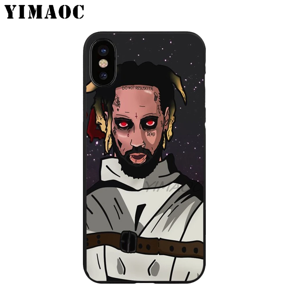 YIMAOC $uicideBoy$ SuicideBoys Soft TPU Black Silicone Case for iPhone X or 10 8 7 6 6S Plus 5 5S SE Xr Xs Max |