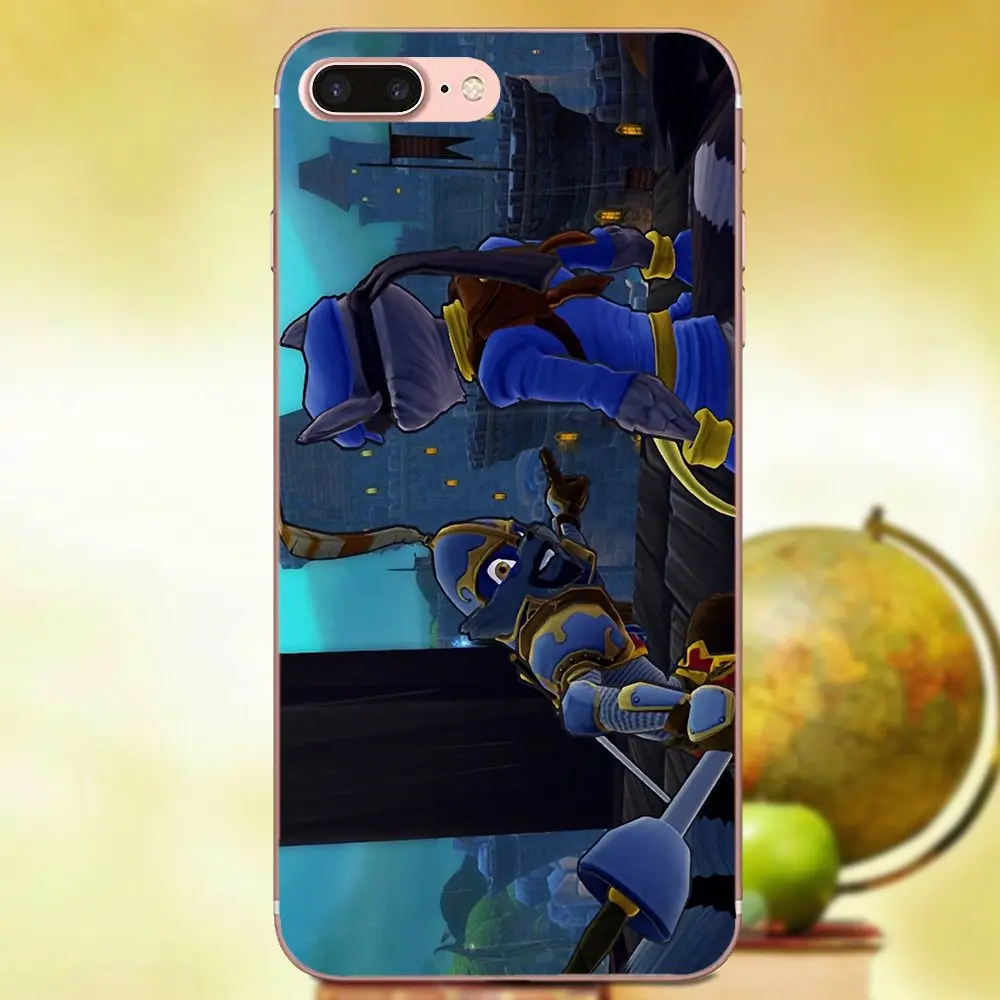 Soft TPU Printing Cool Sly Cooper (blue) For Xiaomi Mi3 Mi4 Mi4C Mi4i Mi5 Mi 5S 5X 6 6X 8 SE A1 Max Mix 2 Note 3 4 | Мобильные