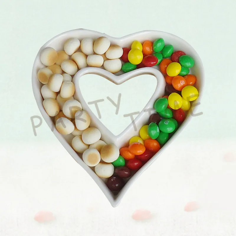 Керамическая тарелка с надписью LOVE Promotion &amp свадебный подарок декоративная на