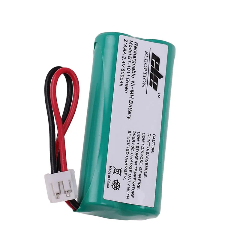 Высокое качество 2 4 V 800mAh Ni-MH Аккумуляторный Аккумулятор для Uniden BT-1011 BT-1018 BT1011 BT1018