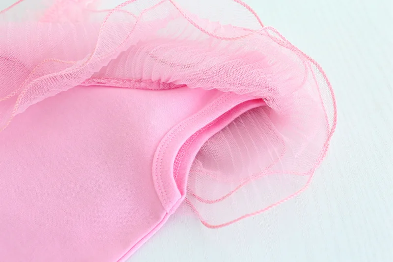 

2018 New baby infant girl summer romper sweet lace one shoulder cotton rompers girls newborns princess body clothing