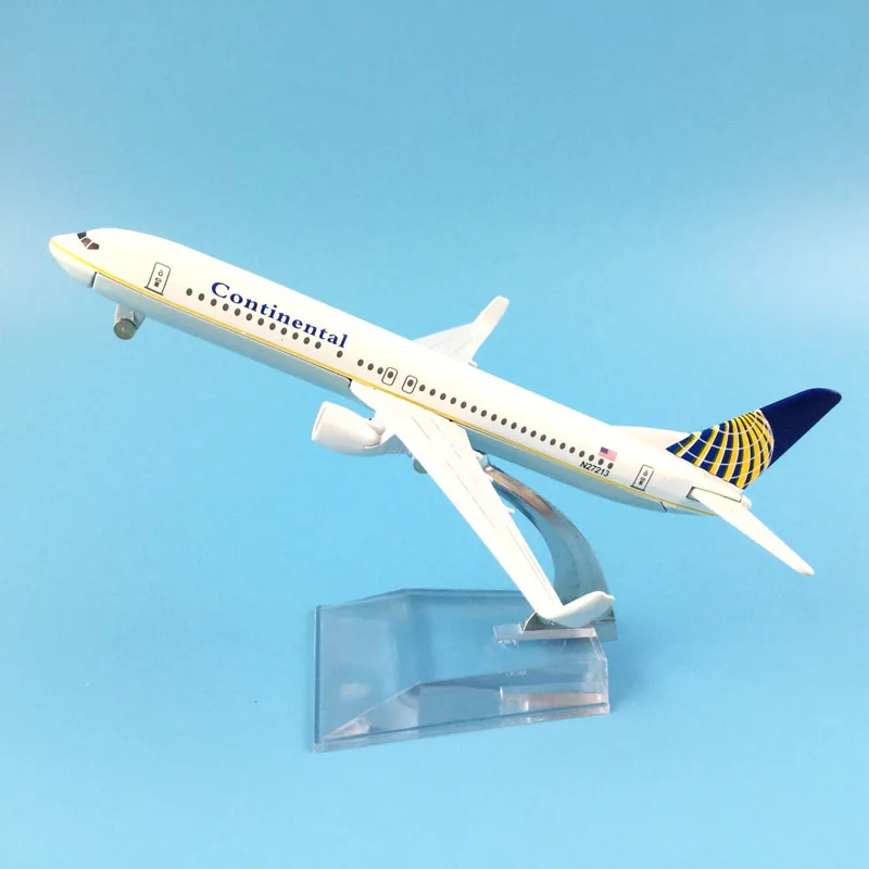 1:400 16 см пассажирский самолет Boeing B737-800 N27213 континентальные авиалинии сплав Airbus Juguetes игрушка Коллекционная модель самолета